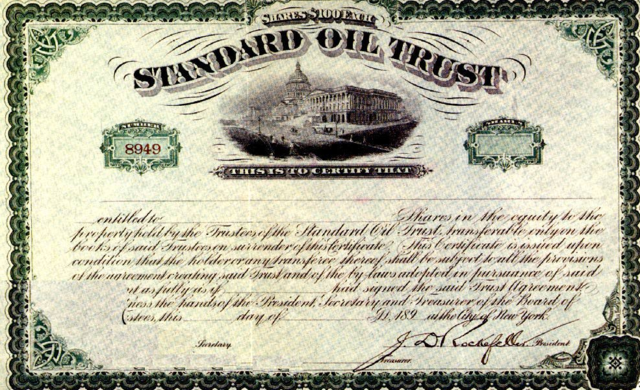 The Organization of The Standard Oil Trust