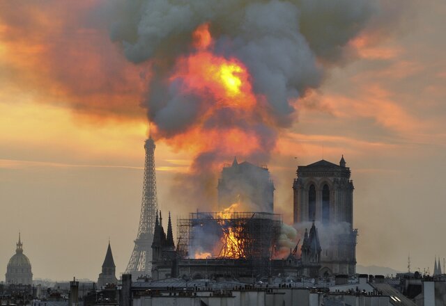 Fire at Notre Dame