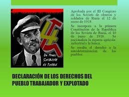 LA DECLARACION DE LOS DERECHOS DEL PUEBLO TRABAJADOR EXPLOTADO