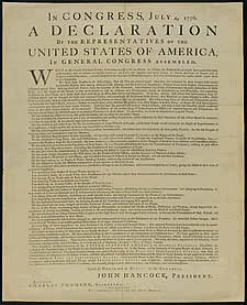 Declaration of independence
