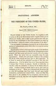 Lincoln's 1st Inaugural Adress