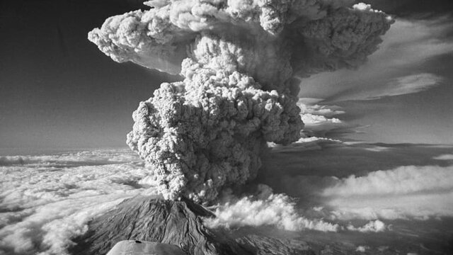 Mount St. Helens Erupts