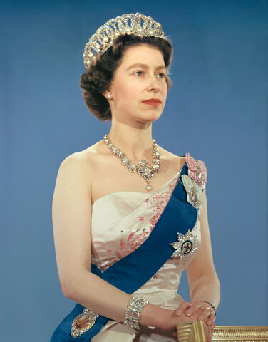 Queen Elizabeth the Second of England is born