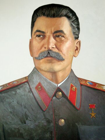 Stalin has uncontested control of the Soviet Union