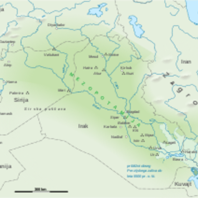 Timeline: Mezopotamija prve civilizacije