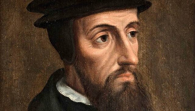 Joan Calvi predica la doctrina calvinista