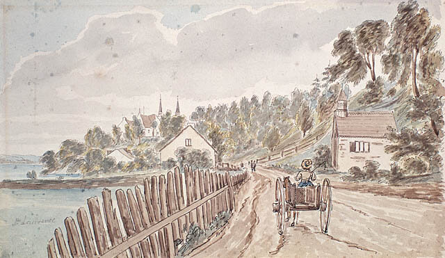 Fin de la construction du chemin du Roy