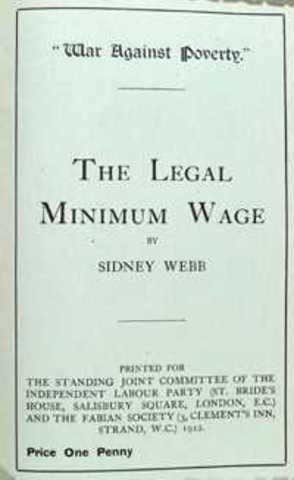 Massachusetts and the first minimum wage law