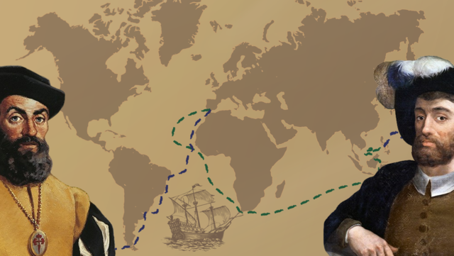 LA VOLTA AL MÓN ( MAGALLANES I ELCANO)  FOTO