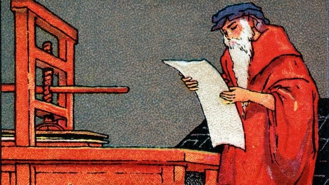 INVENCIÓ DE L’IMPREMTA PER GUTENBERG