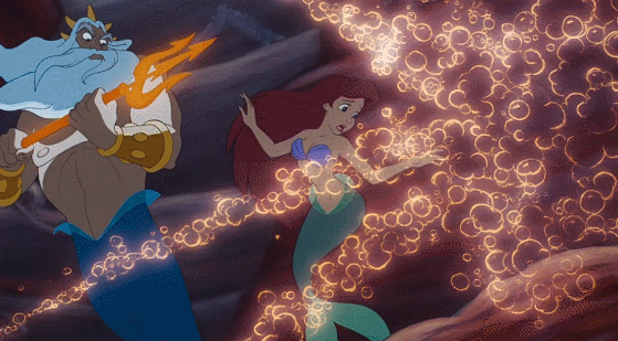 Flounder Gives Ariel Eric's Statue, But King Triton has other Ideas.