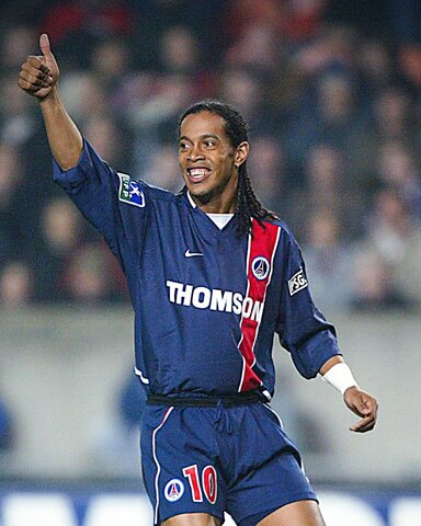 Ronaldinho en el PSG