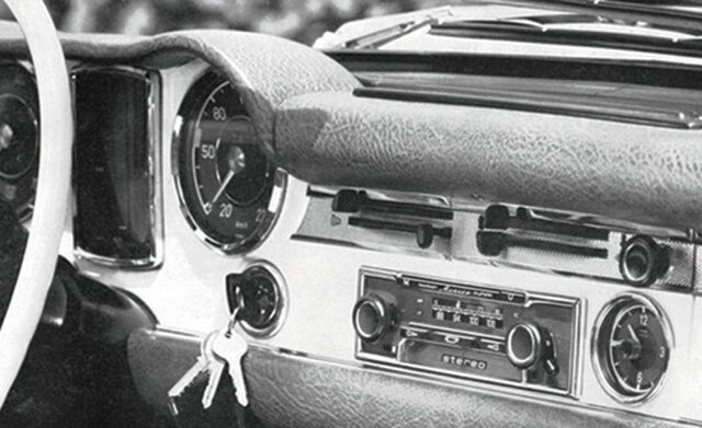 First commercial in-car radio