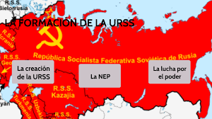 Creación de la URSS. Los bolcheviques crean la Unión Soviética.