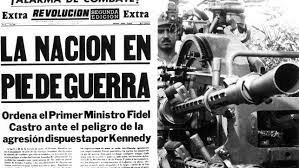 La crisis de los misiles amenaza la paz mundial.