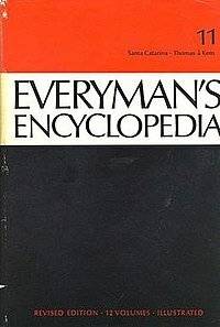 The Everyman's Encyclopedia was published