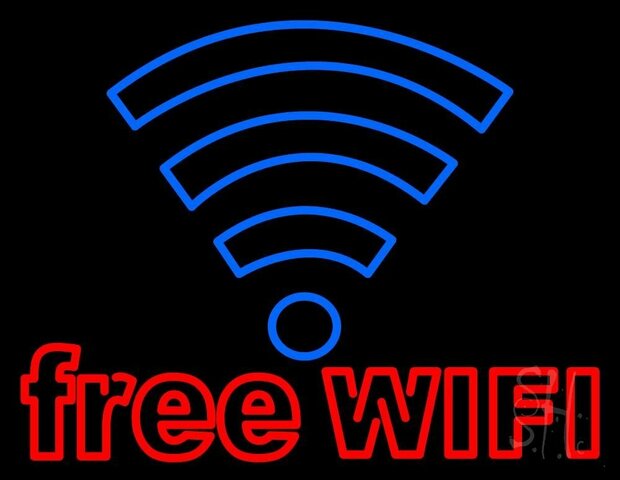 l'accès gratuit au wifi