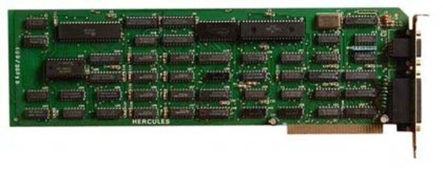 Tarjeta grafica MDA (Monochrome display adapter)