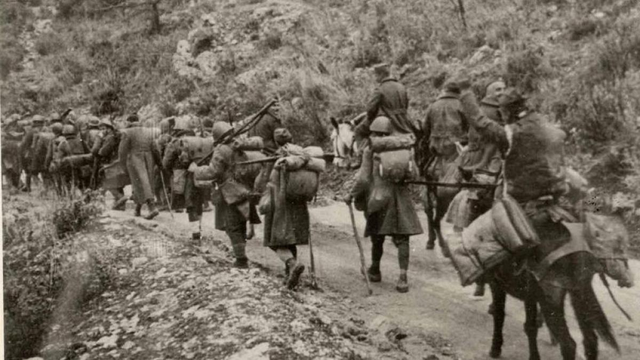 Invasión de Italia y Grecia
