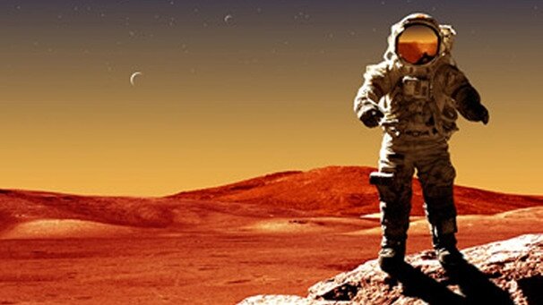 Landung auf dem Mars