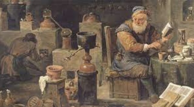 alchemists began to penetrate substances