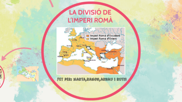 Divisió imperi romà