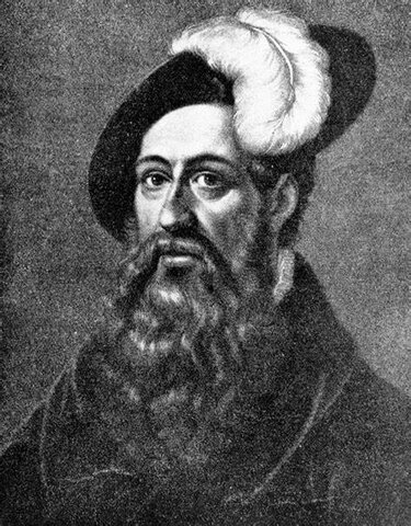 Invenció de l'impremta per Gutenberg