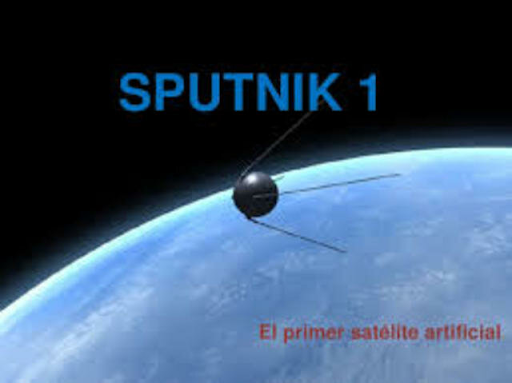 Primer satélite en órbita artificial.