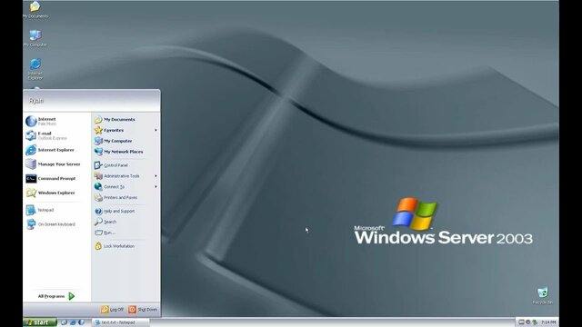 windows sever 2003