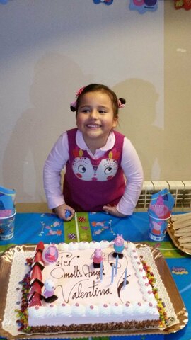 El dia del meu aniversari  quan vaig fer 4 anys