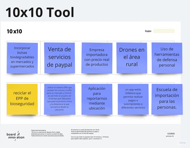 Herramienta 10x10 tool
