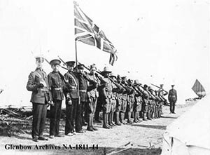 Recruitment of indegenous soldiers