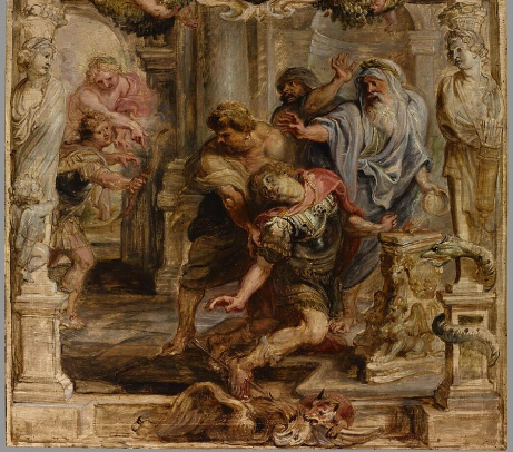 Achilles and Paris Die