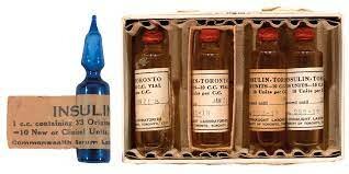 descubrimiento de la insulina