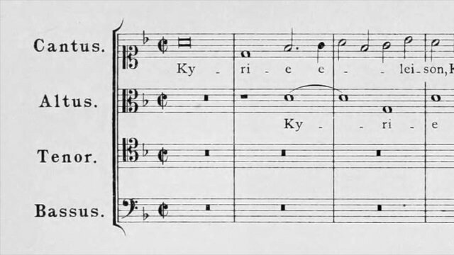 Victoria's "Missa O magnum mysterium" is composed