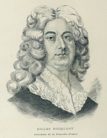 Arrivée de l'intendant Gilles Hocquart