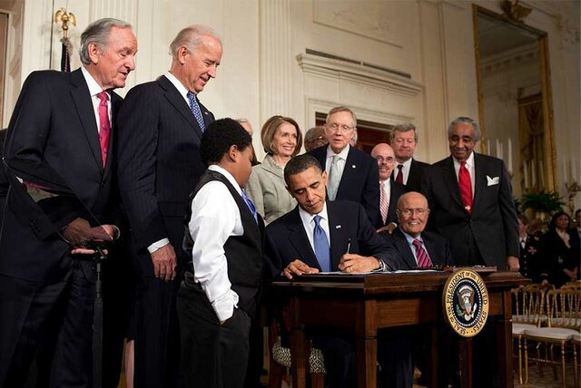 United States Affordable Care Act passes in congress