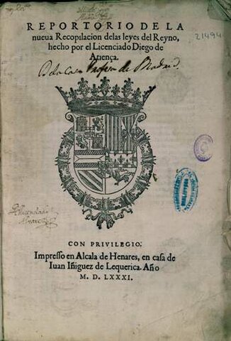 La Nueva Recopilación de 1567.