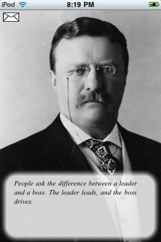 Teddy Roosevelt Gives Speech