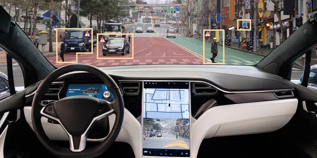 Coche de conducción automática