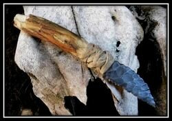 Cuchillo rudimentario