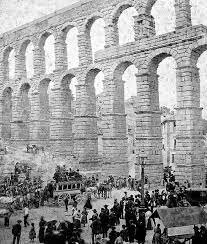 Construcción de los primeros acueductos