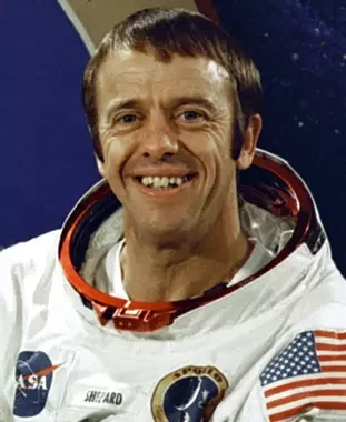 First human-piloted space flight (Alan Shepard)