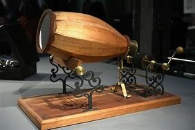 First phonoautograph in 1857 by Leon Scott