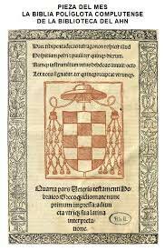 95 TESIS (LUTERO). BIBLIA POLIGLOTA