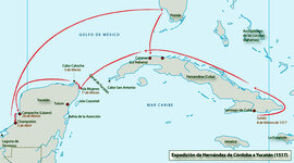 Timeline: Expediciones a Yucatán