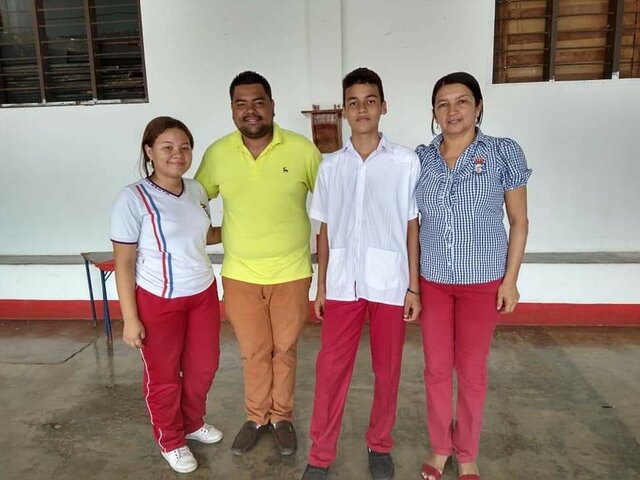 Fui elegida como personera estudiantil