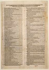 95 tesis (Luter).Biblia Poliglota