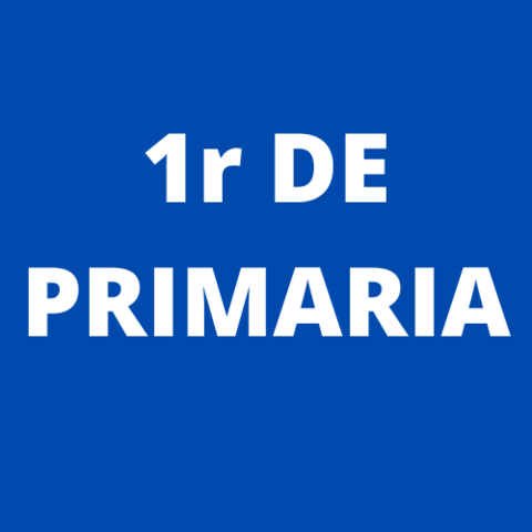 Als 6 anys començo primaria