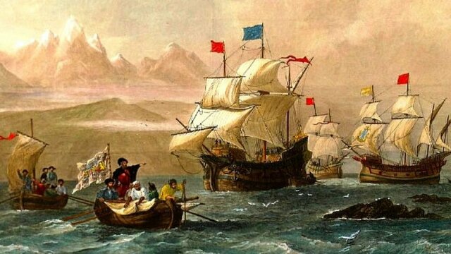 Primera volta al mon per part de Magallanes i Elcano